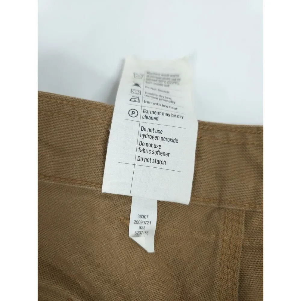 Duluth Trading Men's Fire Hose‎ Relaxed Fit Cargo Work Pants Brown Size 42x30